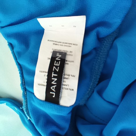 Jantzen one piece polka dot swim suit - Picture 3 of 4